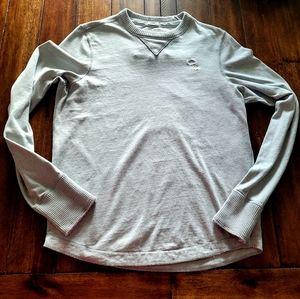 Abercrombie Fitch Muscle Long Sleeve Gray Shirt M